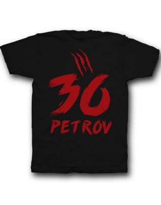 Именная футболка со страшным шрифтом #6
